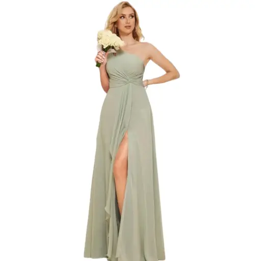 [204407] Vestido Azazie C Eucalipto T 4