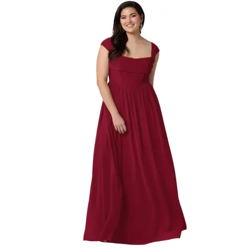 [595517] Vestido Azazie C Cereza T 16