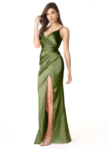 [055575] Vestidos Azazie C Verde T 18