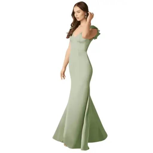 [10763] Vestido Azazie C Pistache T 16