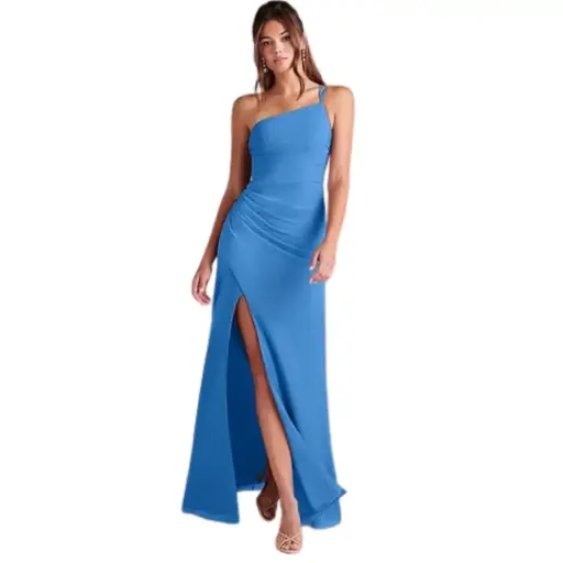 [994160] Vestido  Azazie C Azul  T M