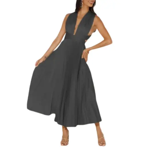 [224016] Vestido Azazie C Negro T Plus