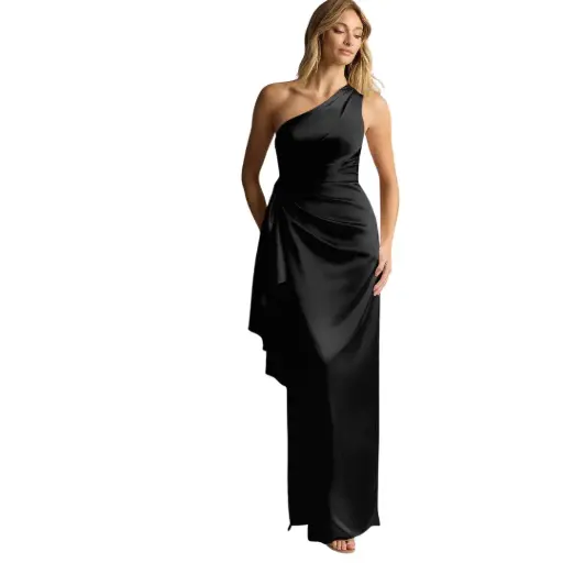 [417875] Vestido Azazie C Negro T L