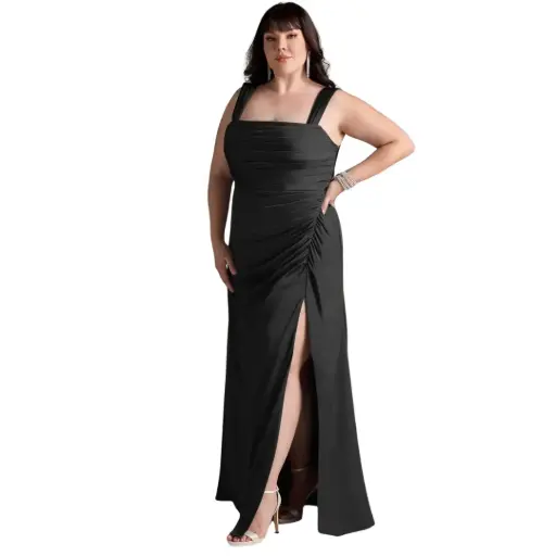 [704811] Vestido Azazie C Negro T 4XL