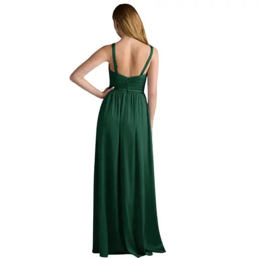 [262227] Vestido Azazie C Verde T S