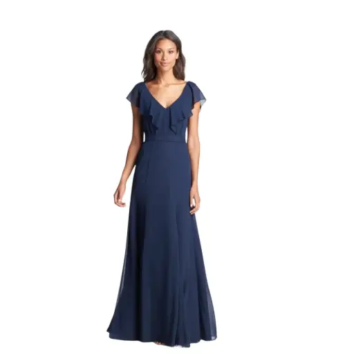 [498600] Vestido Azazie C Azul marino T XXL