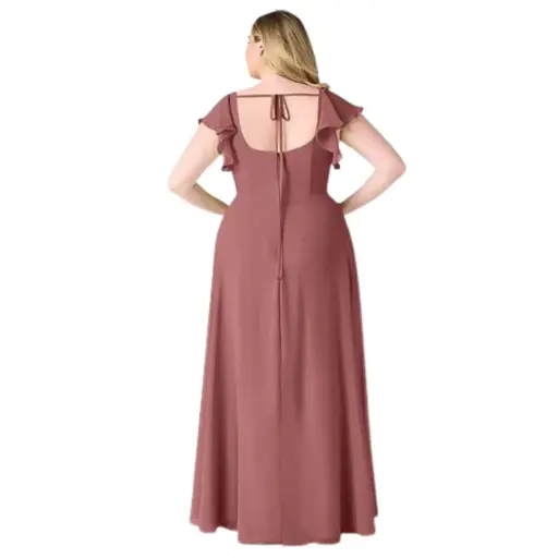[694876] Vestido Azazie C Rosa Desert T XL