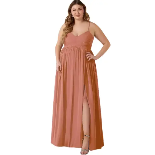 [845672] Vestido Azazie C Maitai T 5X