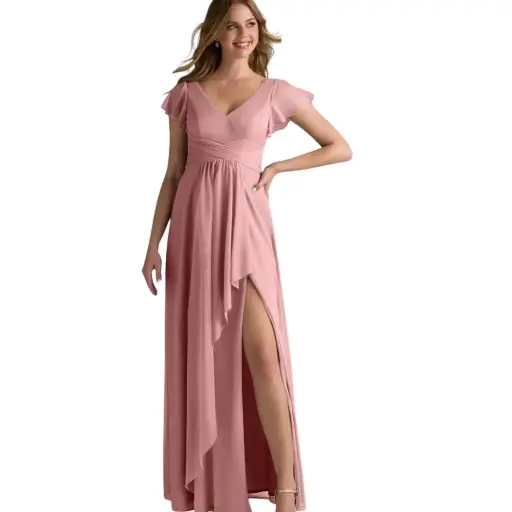 [444091] Vestido Azazie C Rosda T 4XL
