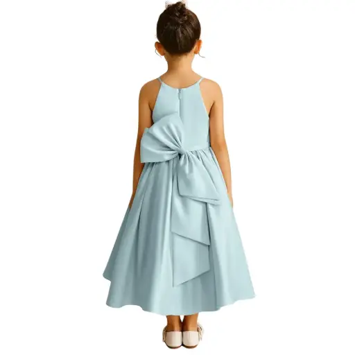 [672173] Vestido Azazie C Azul T 8