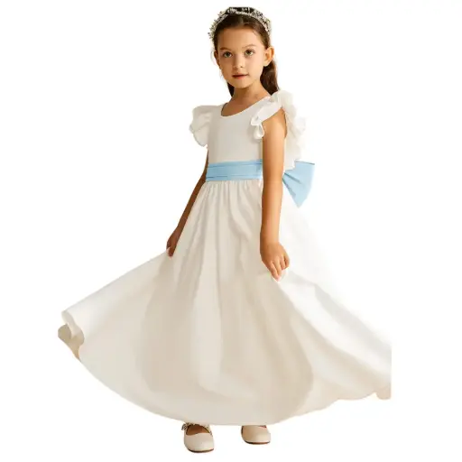 [006308] Vestido Azazie C Crema T 10