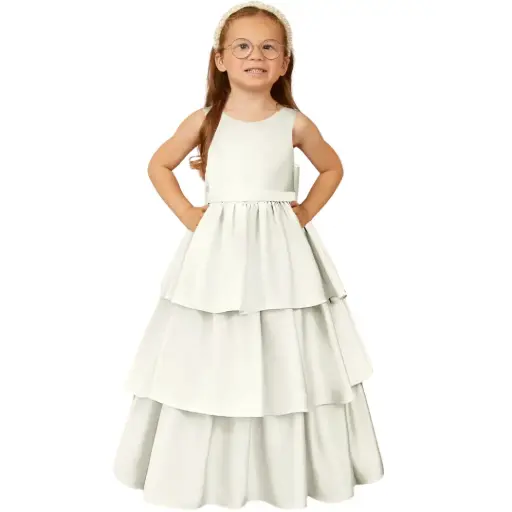 [591282] Vestido Azazie C Blanco T 12