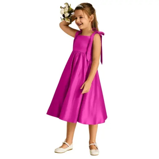 [391902] Vestido Azazie C Fuchsia T 10
