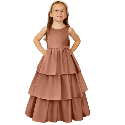 [964118] Vestido Azazie C Cafe capuchino T 10