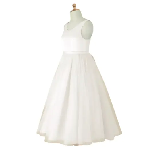 [365700] Vestido Azazie C Blanco T 7