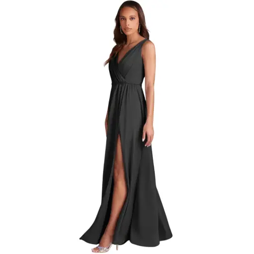 [809896] Vestido Azazie C Negro T 3XL