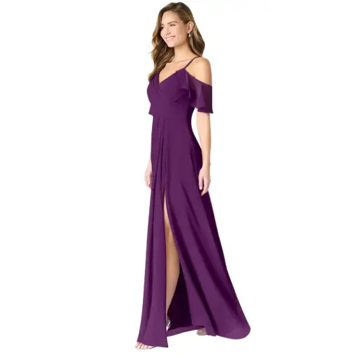 [436931] Vestido Azazie C Morado T M