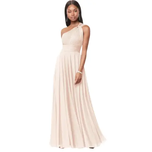 [426215] Vestido Azazie C Rosa T S