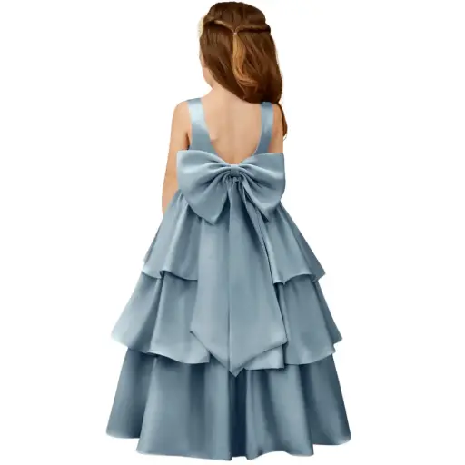 [939916] Vestido Azazie C Azul dusty T 6