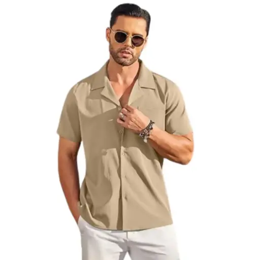 [105194] Camisa Coofandy C Khaki T XXL