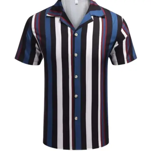 [105196] Camisa Coofandy C Varios colores a rayas T M