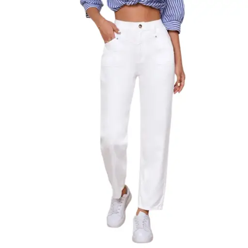 [011232] Pantalon Shein C Blanco T XL