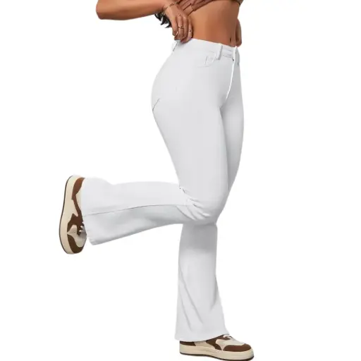 [011235] Pantalon Shein C Crema T M