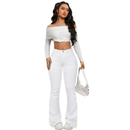 [101168] Pantalon Shein C Blanco T M