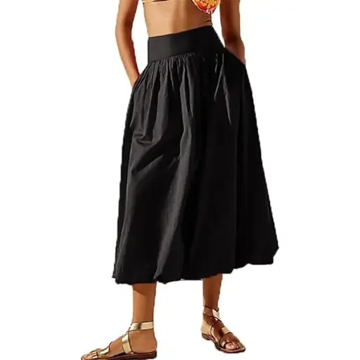 [101185] Falda Shein C Negro T L