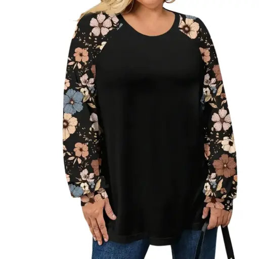 [112584] Blusa Shein C Negro T XL