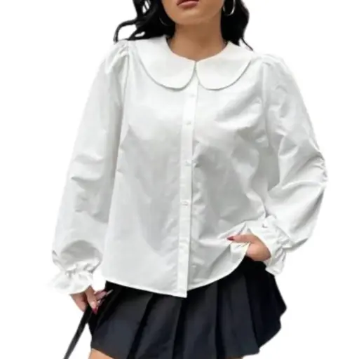 [112589] Blusa Shein C Blanco T 2XL