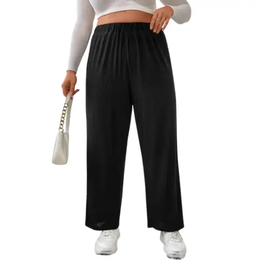 [112608] Pantalon tejido Shein C Negro T 3XL