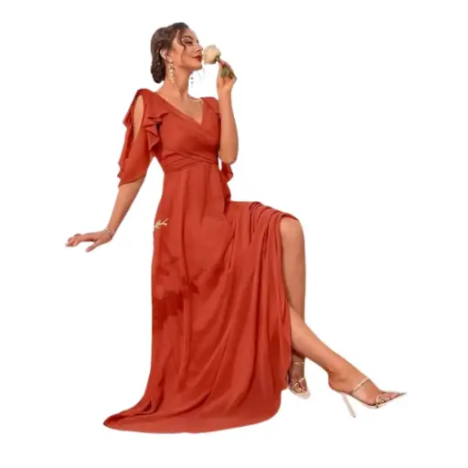 [112676] Vestido Shein C Marron T M