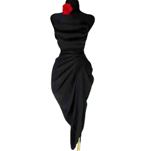 [112685] Vestido Shein C Negro T S
