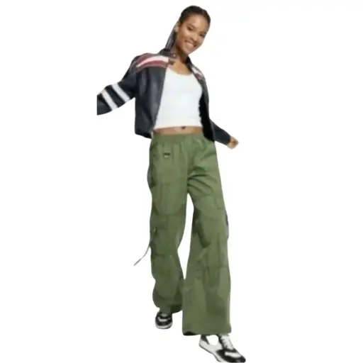 [734280] Pantalon Cargo Wild Fable C Verde militar T XS