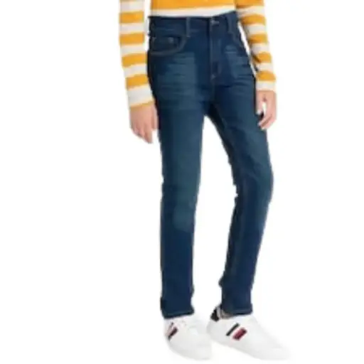 [907301] Pantalon de mezclilla  Levis C Azul marino T 7