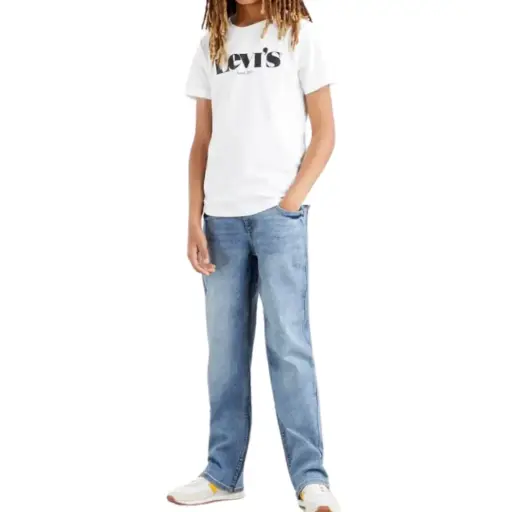 [916549] Pantalon de mezclilla  Levis C Azul cielo T 10