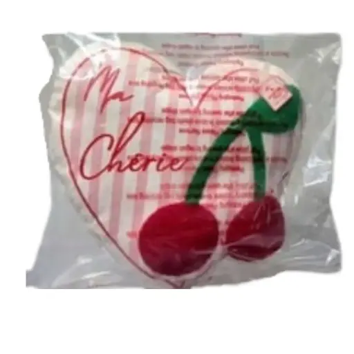 [112717] Cojín de corazón cereza 