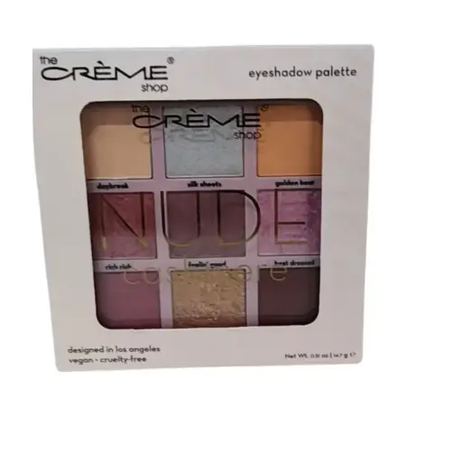 [038708] paleta de sombras de ojos Nude The Creme