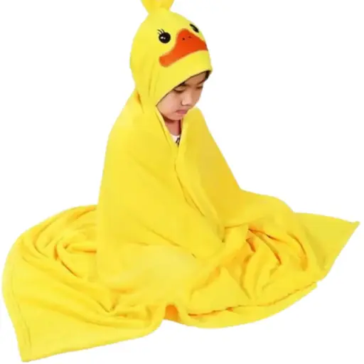 [483920] Manta con capucha de pollo Pillowfort