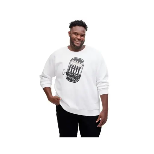 [634474] Sudadera The Cuddle collab C Blanco T L