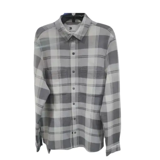 [112734] Camisa All in motion C Gris  a cuadros T M