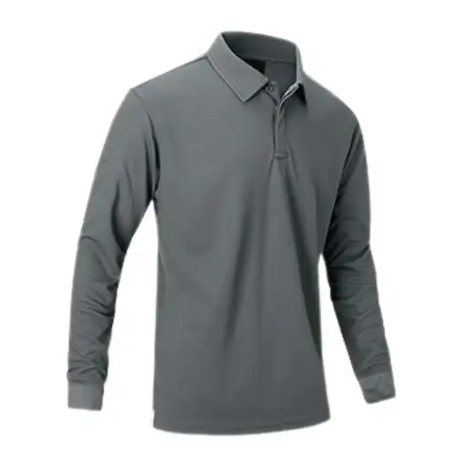 [112735] Playera tipo polo Baleaf C Gris rata T XL