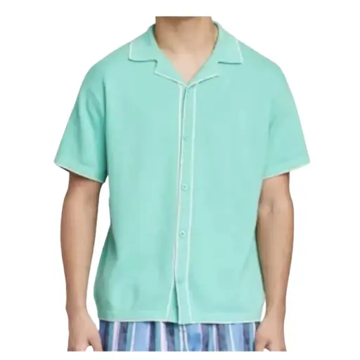 [802892] Camisa Tejida Original Use C Verde T M